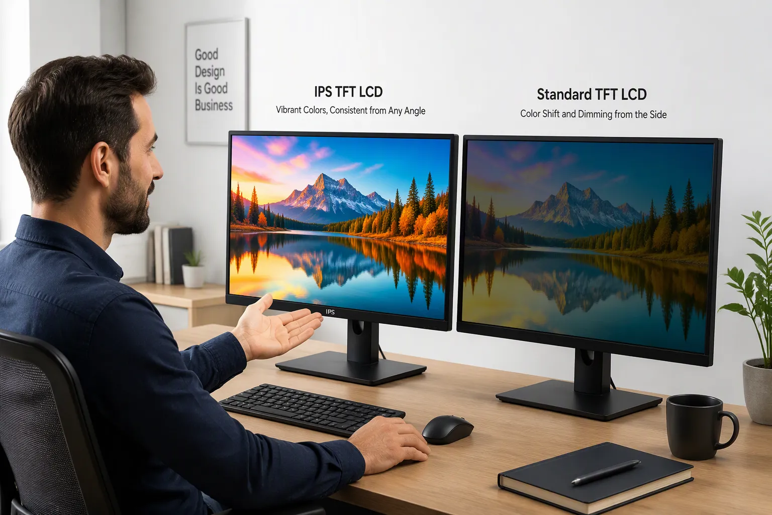 IPS TFT LCD vs. Standard TFT LCD: Welche Displaytechnologie passt zu Ihrem Projekt?