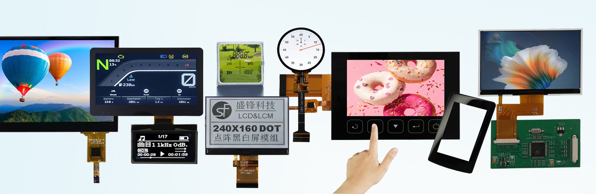 LCD Module Top 5 Uses in Industrial Equipment