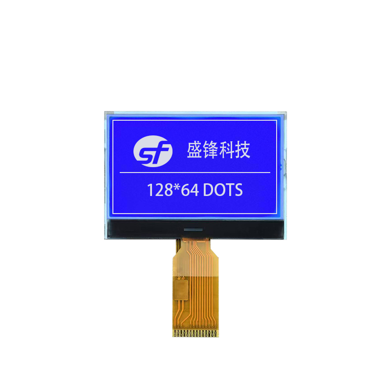 128*64 Punktmatrix-Grafik-COG-LCD-Modul STN BLAU