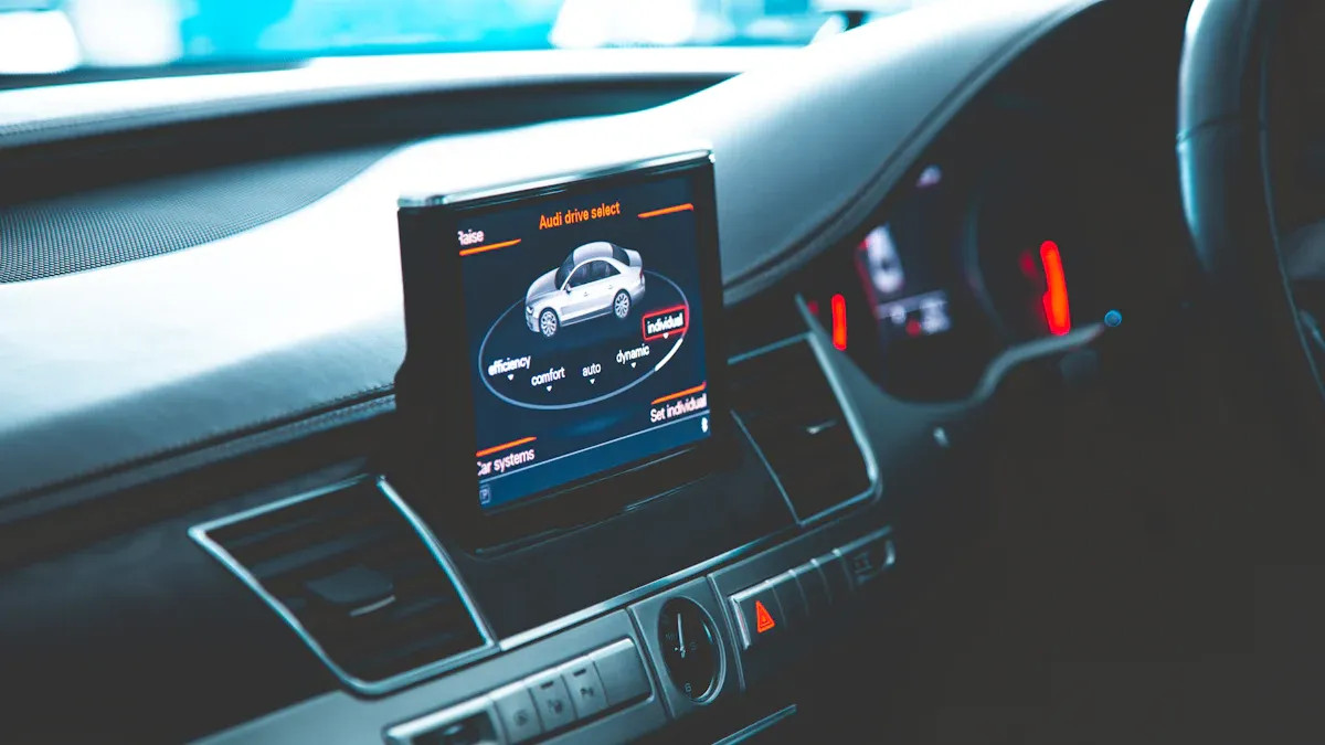 TFT LCD Displays for Cars